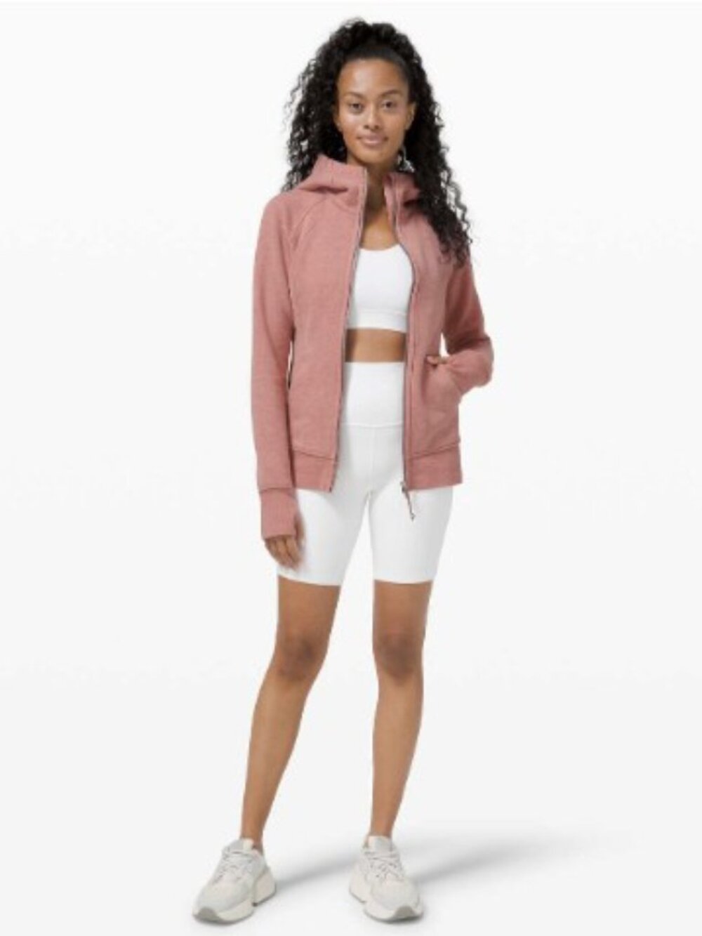 Lululemon Scuba Hoodie in Light Cotton Fleece Size 12